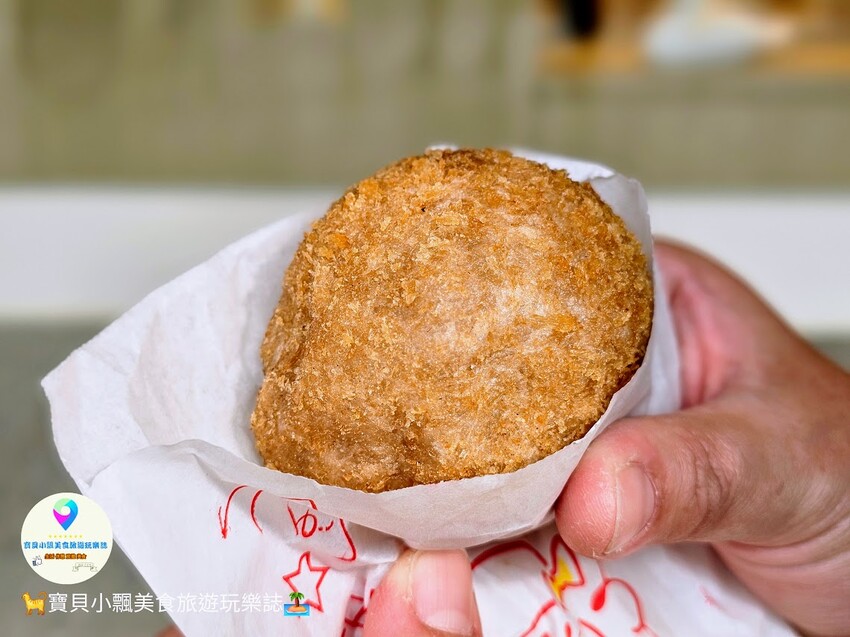 台中鎮瀾宮必吃美食！大甲芋香包現炸酥脆芋泥內餡，人氣爆棚在地小吃。
