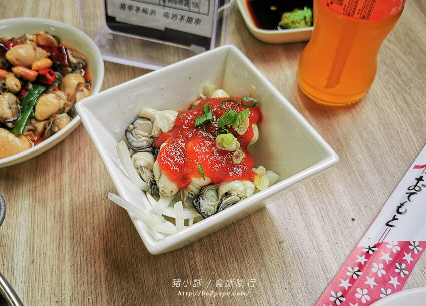 嘉義。東石》季津全蚵宴。烤蚵必備,可吃到多樣化的蚵仔全餐