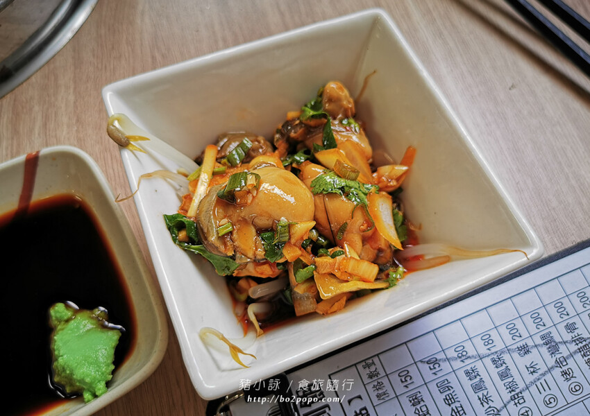 嘉義。東石》季津全蚵宴。烤蚵必備,可吃到多樣化的蚵仔全餐