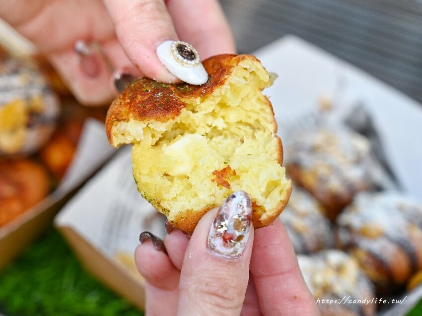 Mama手作蛋糕球｜是雞蛋糕也是鬆餅，隱藏版超萌打卡甜點，鹹甜口味通通有～