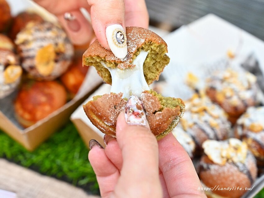 Mama手作蛋糕球｜是雞蛋糕也是鬆餅，隱藏版超萌打卡甜點，鹹甜口味通通有～