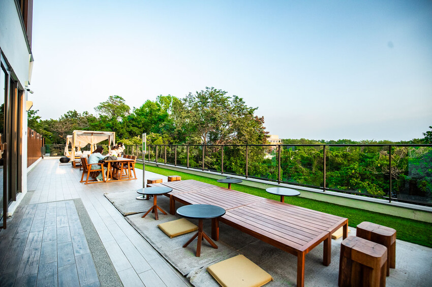 台南市仁德區捷絲旅台南虎山館｜宛如峇里島烏布雨林無邊際泳池！設計感十足渡假飯店