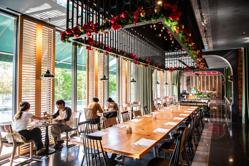 台南市仁德區捷絲旅台南虎山館｜宛如峇里島烏布雨林無邊際泳池！設計感十足渡假飯店