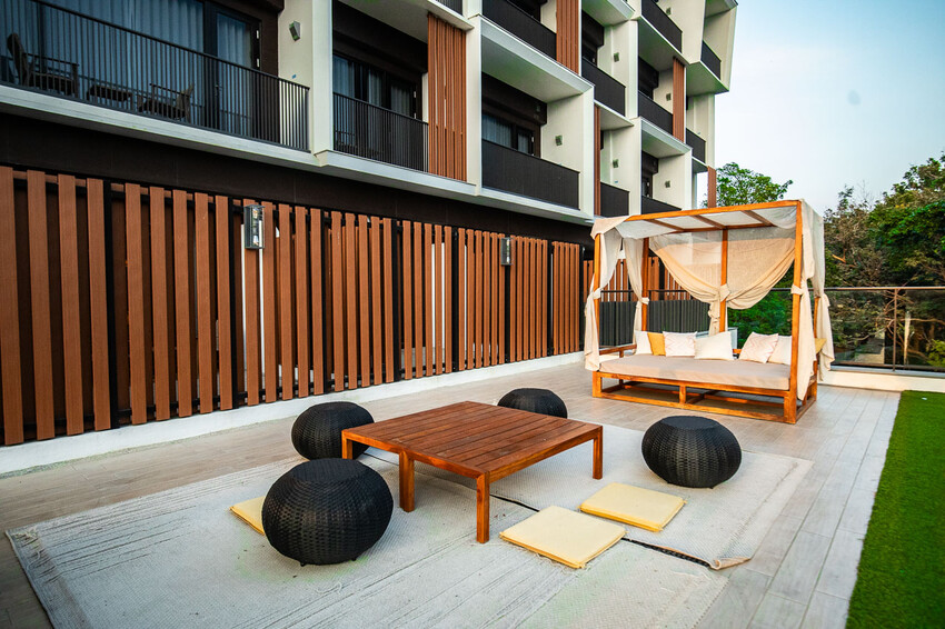 台南市仁德區捷絲旅台南虎山館｜宛如峇里島烏布雨林無邊際泳池！設計感十足渡假飯店