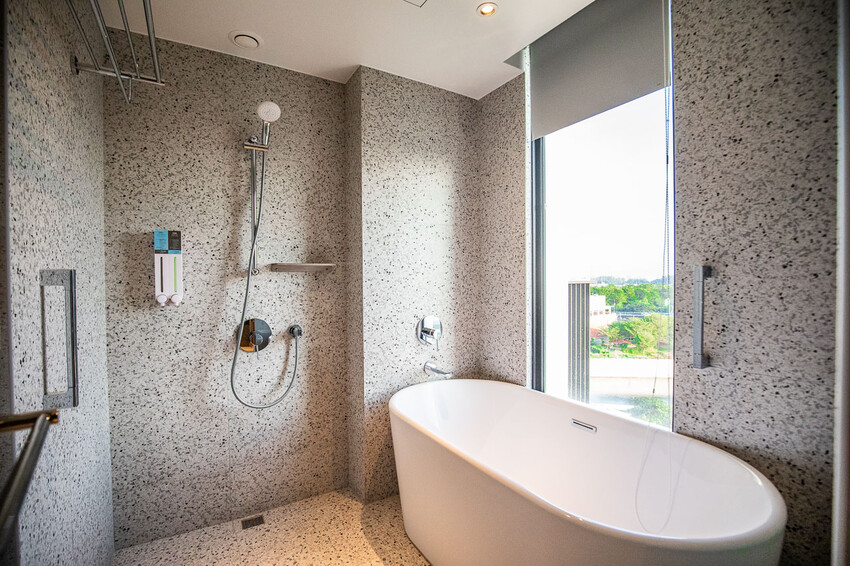 台南市仁德區捷絲旅台南虎山館｜宛如峇里島烏布雨林無邊際泳池！設計感十足渡假飯店