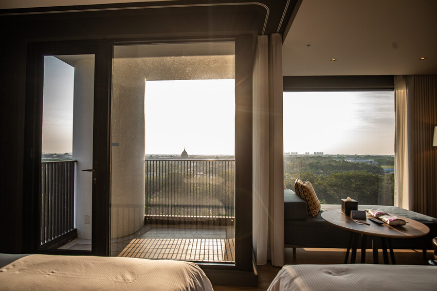 台南市仁德區捷絲旅台南虎山館｜宛如峇里島烏布雨林無邊際泳池！設計感十足渡假飯店