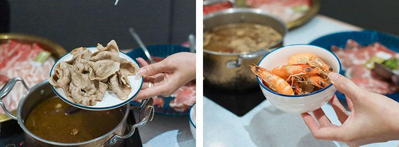 新竹湖口柒境鍋物！高CP值海陸火鍋饗宴加1元就送梅花豬、大白蝦二選一！高CP值火鍋推薦