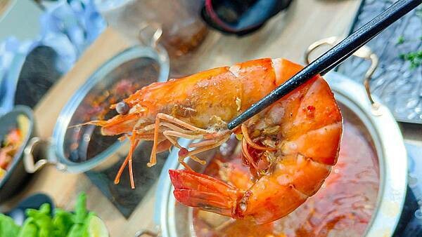 【桃園龍潭美食】光鮮鍋物|室內有如大自然情境,置身於森林般感受的火鍋店!自種新鮮蔬菜無限量吃到飽