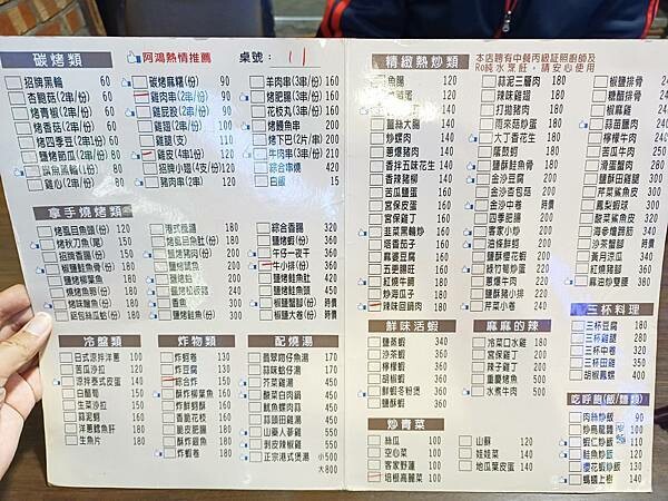 高雄市三民區廣受大家喜愛的碳烤、熱炒店！夯夯夯【阿鴻碳烤】高雄熱炒店推薦