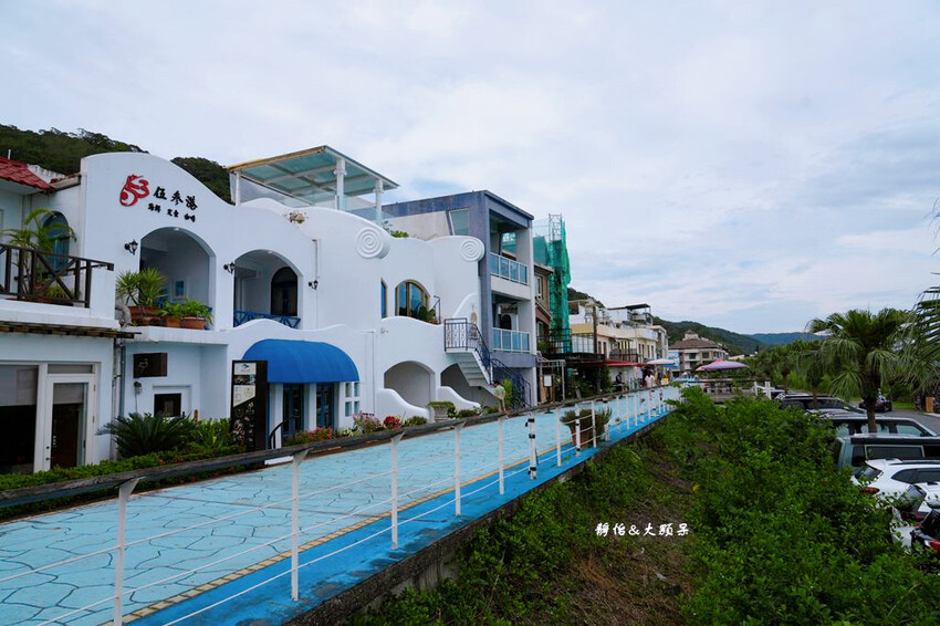 渲咖啡 Shine Cafe ❙ 外澳沙灘藍白希臘風,無敵龜 渲咖啡 Shine Cafe ❙ 外澳沙灘藍白希臘風,無敵龜