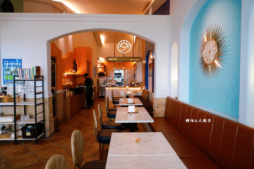 渲咖啡 Shine Cafe ❙ 外澳沙灘藍白希臘風,無敵龜 渲咖啡 Shine Cafe ❙ 外澳沙灘藍白希臘風,無敵龜
