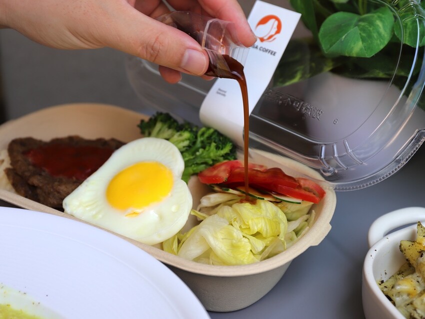 路易莎咖啡也有簡餐了!只有這門市才吃得到?!