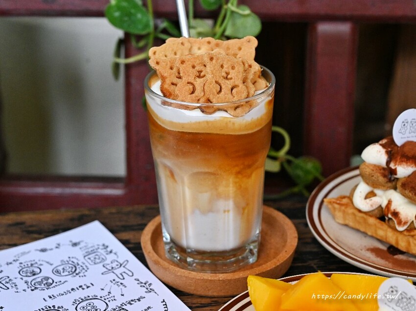 熊派｜隱身在台中老宅中的創意鹹、甜派，還有超可愛熊熊拿鐵必點！