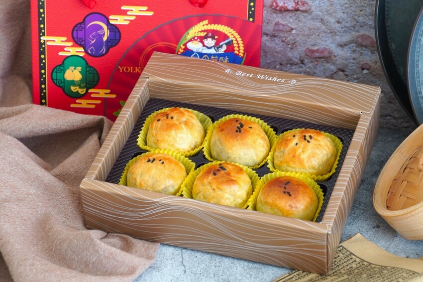 員林這間蛋黃酥季節不分，天天熱賣—米香伯開箱實錄 中秋不用等