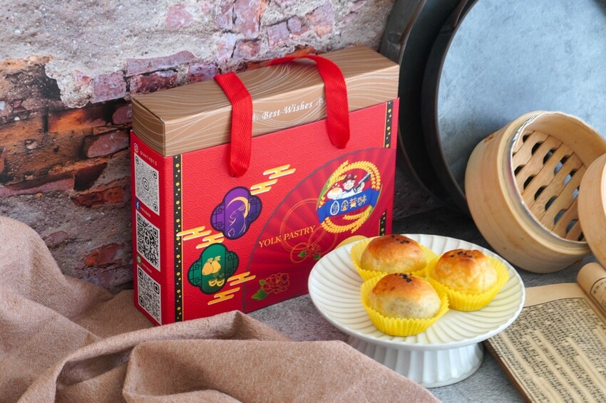員林這間蛋黃酥季節不分，天天熱賣—米香伯開箱實錄 中秋不用等