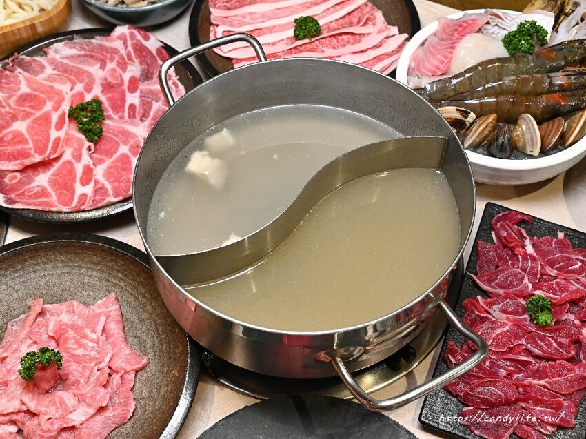 羊鮮森溫體涮羊肉精緻火鍋｜勤美商圈新開溫體羊火鍋，採個人套餐，生意超好～