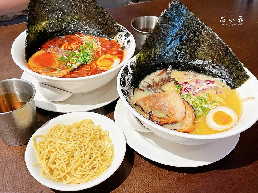 橫杉拉麵 勤美店,台中勤美誠品綠園道超人氣平價拉麵170元起,內用可免費加麵一次,飲品無限暢飲 - Cyndi loves享食天堂