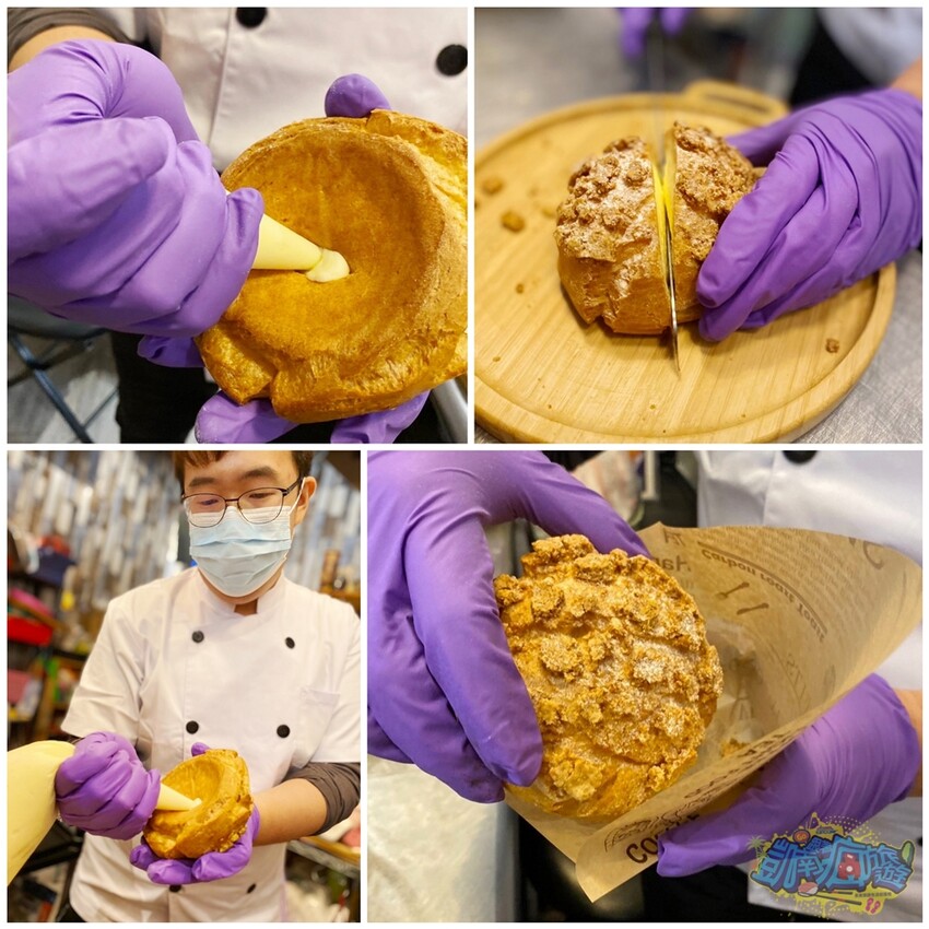 屏東美食推薦【御加香烘焙】隱身屏東巷弄內低調麵包店 擁30多年經驗師傅精心研發 中西式糕點/麵包/點心/飲品應有盡有 人氣招牌現烤脆皮菠蘿泡芙很出名！ - 跟著凱南瘋旅遊