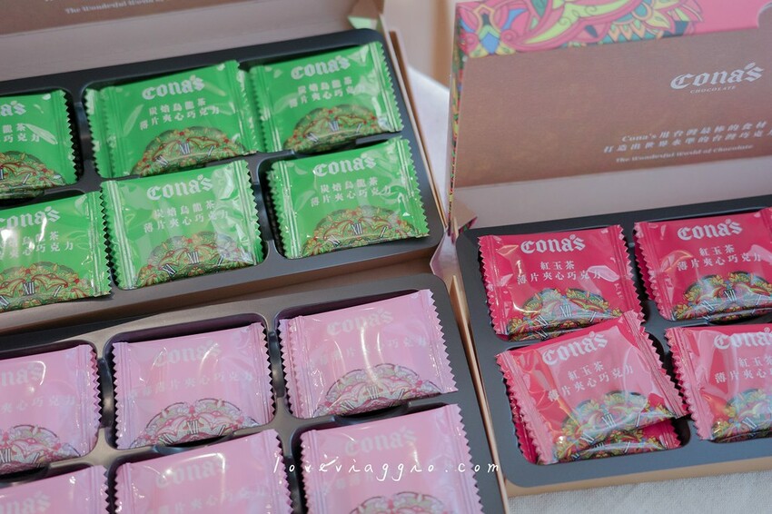 Cona’s 妮娜巧克力 世界巧克力大賽得獎品牌 奢華輕珠寶禮盒母親節系列