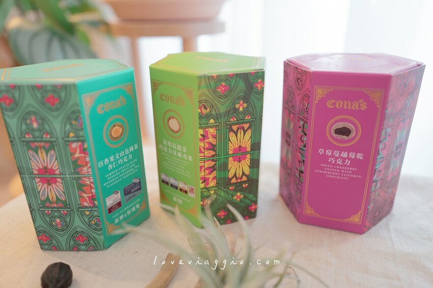 Cona’s 妮娜巧克力 世界巧克力大賽得獎品牌 奢華輕珠寶禮盒母親節系列