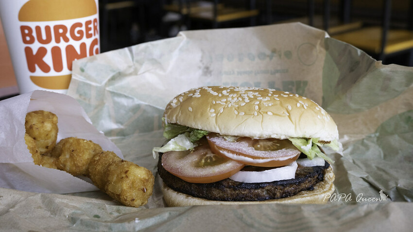 漢堡王-植物肉華堡 期限推出＜五辛素＞