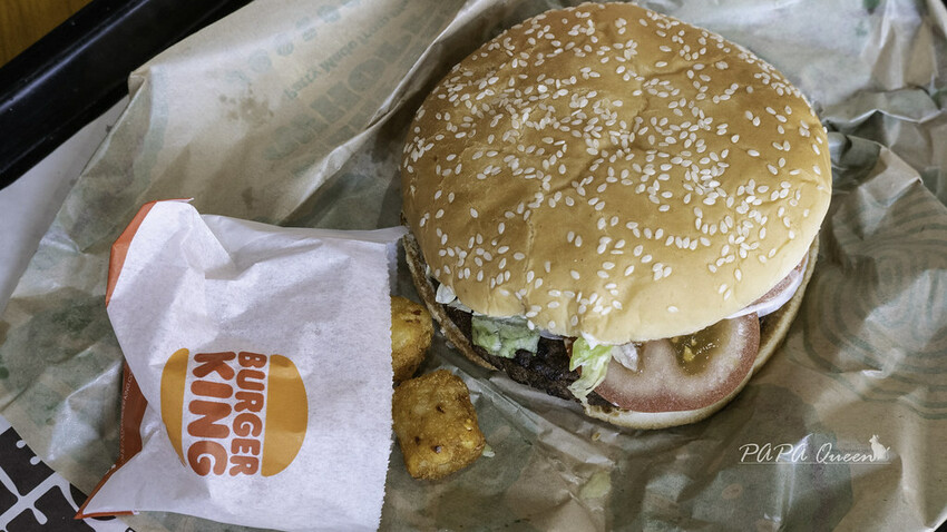 漢堡王-植物肉華堡 期限推出＜五辛素＞