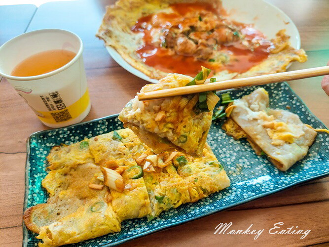 【苗栗美食】中原美饌-金萱茶蚵仔煎｜東石港直送鮮蚵，內用老闆招待金萱茶免費喝到飽！ - 貪吃猴的幻想