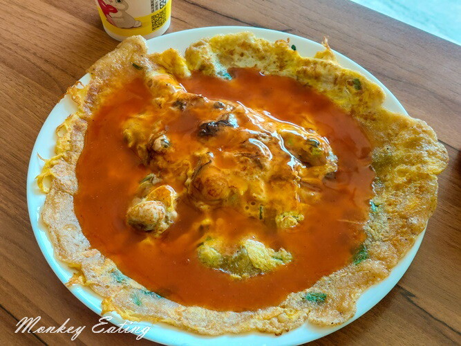 【苗栗美食】中原美饌-金萱茶蚵仔煎｜東石港直送鮮蚵，內用老闆招待金萱茶免費喝到飽！ - 貪吃猴的幻想