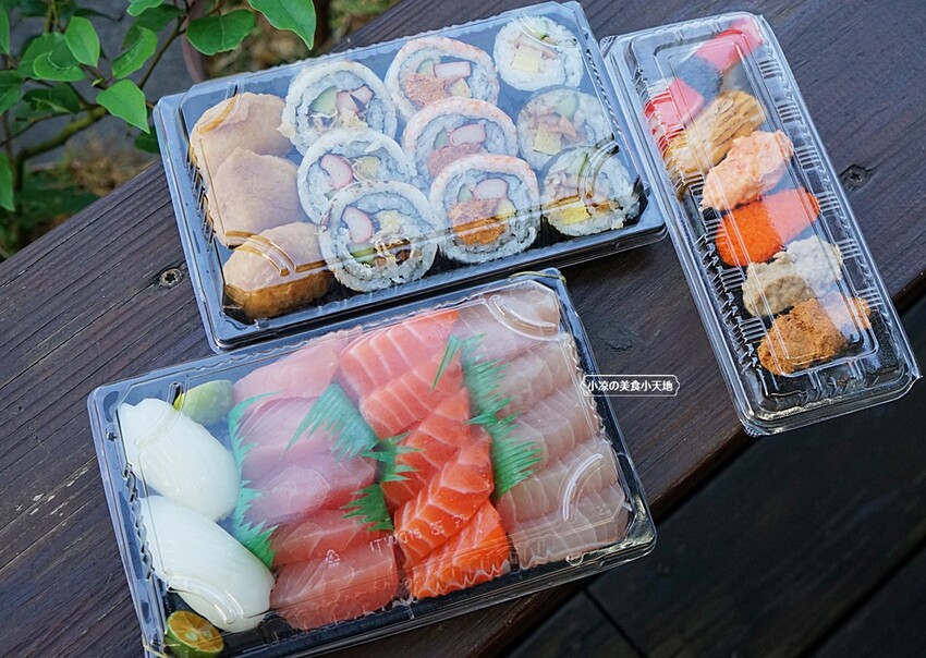 厚切生魚片超銷魂!!在地饕客狂推,真材實料高CP值,壽司、手捲、湯品任你選,家庭、公司行號外帶聚餐美食