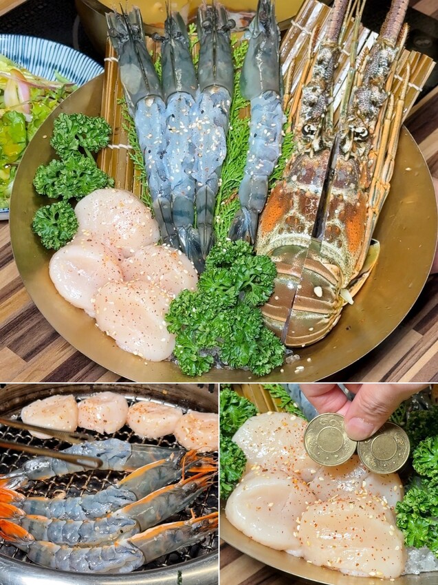 新竹最強燒肉品牌「阿叔燒肉竹北店」,主打火烤兩吃單點式、套餐式日式燒肉,提供頂級肉品及生猛海鮮,還有專人桌邊代烤!生日慶生、商務聚餐來這準沒錯~ - 阿華田的美食日記