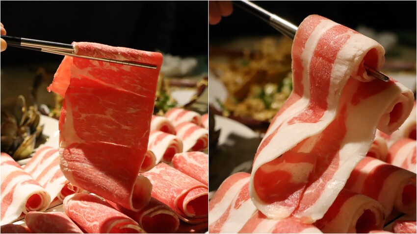 最潮台式火鍋店一次提供多種超台味鍋底，魷魚螺肉蒜、功夫排骨酥、生炒花枝、客家鹹湯圓通通都有~