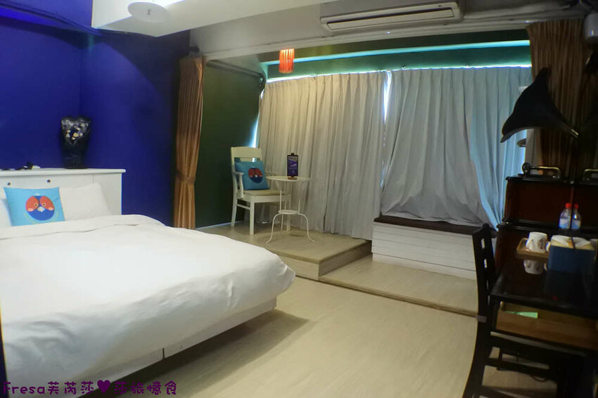 嘉義飯店【安蘭居旅店】高樓遠眺火車的優雅設計系!還有背包客房專屬客廳廚房│嘉義火車站│洗烘衣機│嘉義青旅 - Fresa芙芮莎♥莎旅憶食