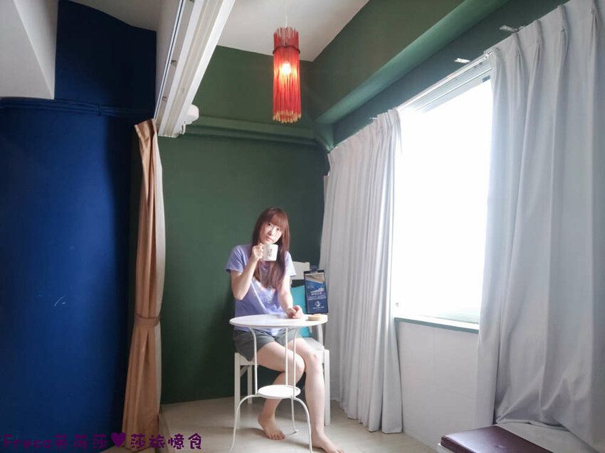 嘉義飯店【安蘭居旅店】高樓遠眺火車的優雅設計系!還有背包客房專屬客廳廚房│嘉義火車站│洗烘衣機│嘉義青旅 - Fresa芙芮莎♥莎旅憶食