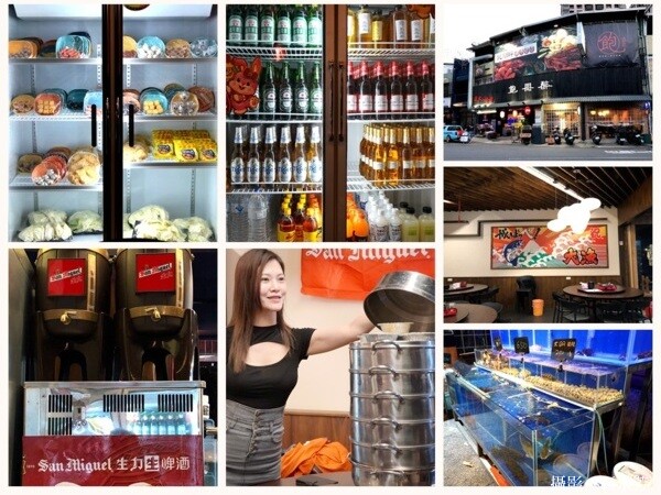 台中科博館美食推薦「飽閤醉酒店」四人餐豪華五層海鮮塔1000元