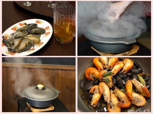 台中科博館美食推薦「飽閤醉酒店」四人餐豪華五層海鮮塔1000元