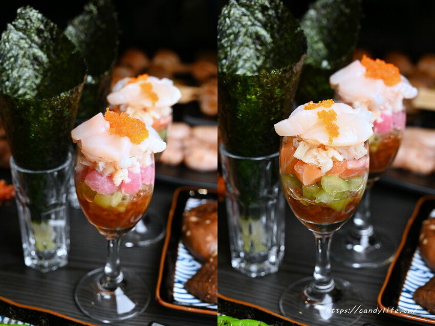 初海食堂｜台中厲害深夜食堂，純炭火直烤帝王蟹、龍蝦，生日壽星再送烤松葉蟹腳，台中碳烤海鮮推薦～