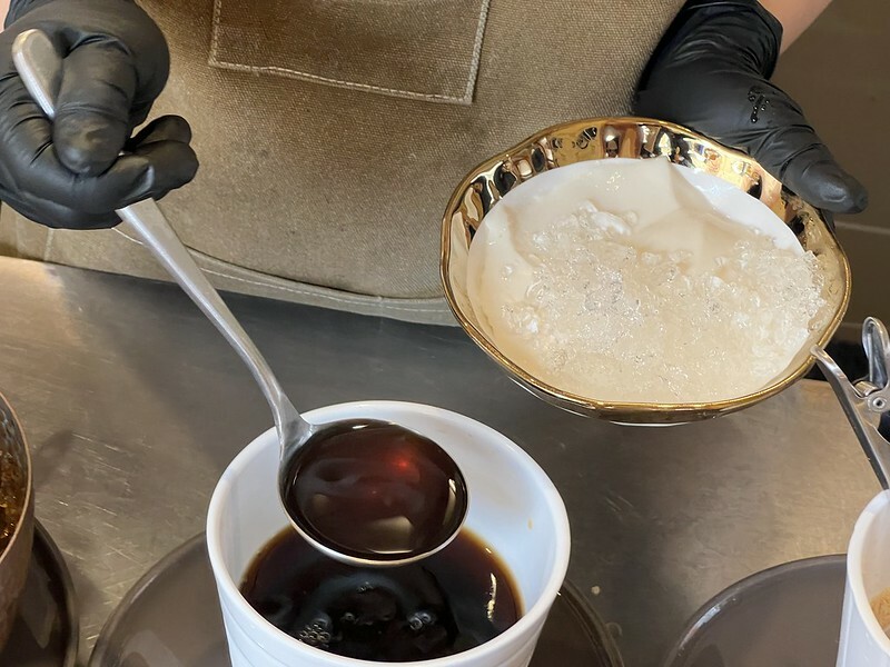 ＋（台中豆花）山海豆花 @ 台中審計新村～審計新村必吃排隊美食！綿密豆花細緻口感超喜歡～沒吃過別說來過審計新村！山海豆花菜單