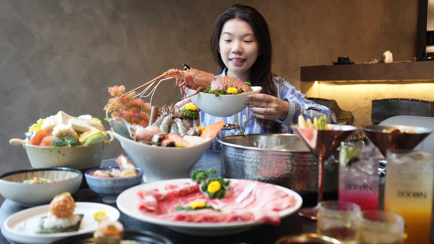 [桃園] IKKON SHABU鍋物｜桃園海鮮火鍋推薦！隱身巷內的高質感火鍋店～桃園調酒／桃園和牛火鍋／桃園頂級火