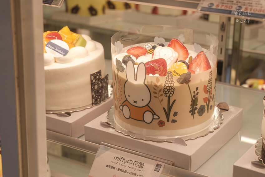 台中南屯｜與miffy聯名太可愛！各種miffy造型麵包蛋糕