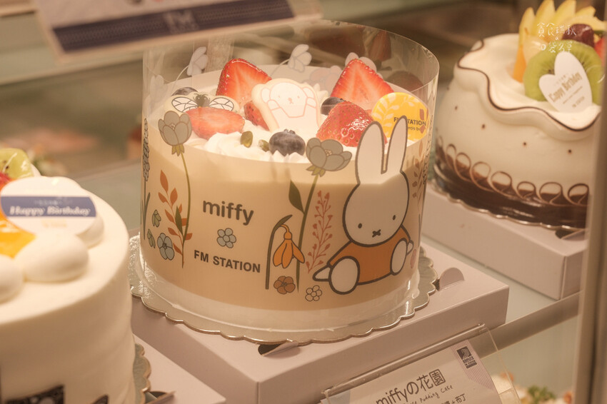 台中南屯｜與miffy聯名太可愛！各種miffy造型麵包蛋糕