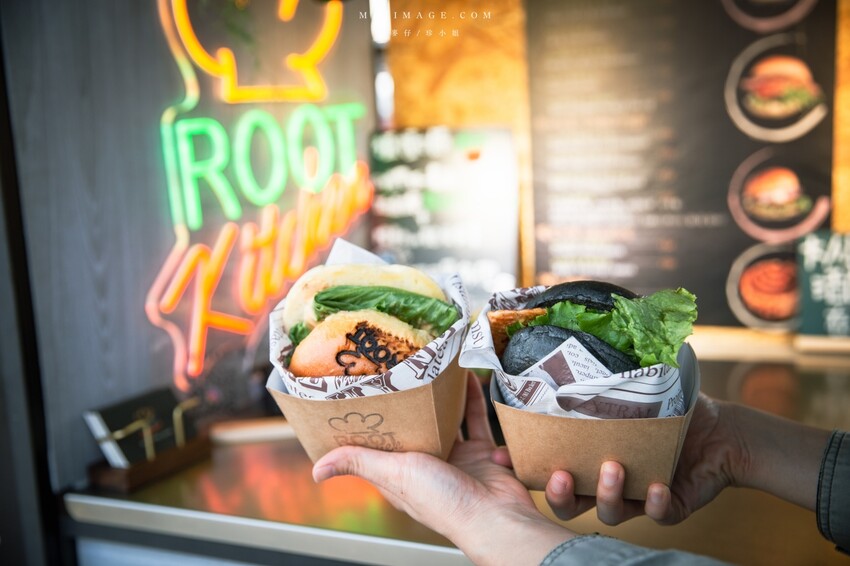 台北美食|儒私廚Root Kitchen~2023美式漢堡餐車最新品牌!經典的美式漢堡這家很厲害,新北美式漢堡推薦