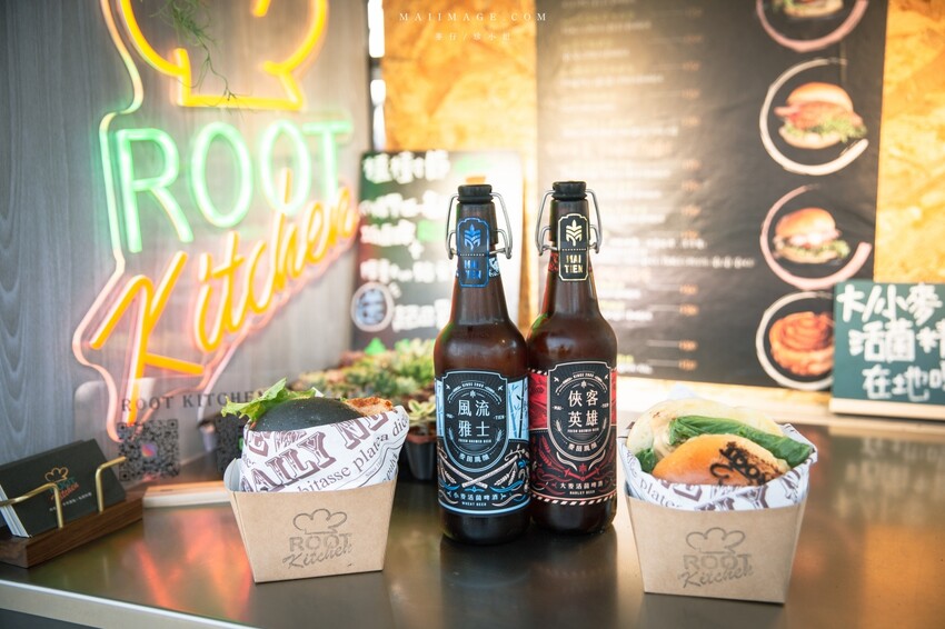 台北美食|儒私廚Root Kitchen~2023美式漢堡餐車最新品牌!經典的美式漢堡這家很厲害,新北美式漢堡推薦