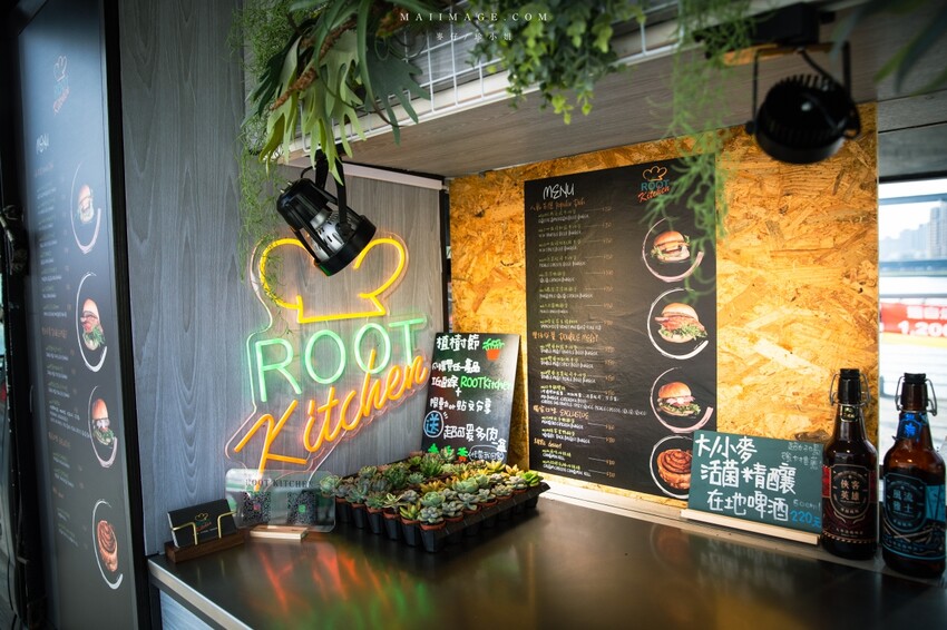 台北美食|儒私廚Root Kitchen~2023美式漢堡餐車最新品牌!經典的美式漢堡這家很厲害,新北美式漢堡推薦