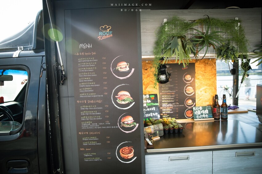 台北美食|儒私廚Root Kitchen~2023美式漢堡餐車最新品牌!經典的美式漢堡這家很厲害,新北美式漢堡推薦
