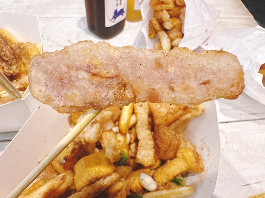 鹽酥紀潮州店line 加入好友線上訂餐，好吃不用久等吶～