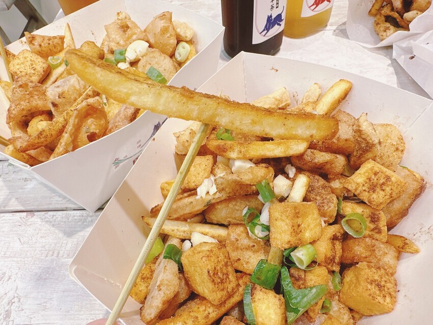 鹽酥紀潮州店line 加入好友線上訂餐，好吃不用久等吶～