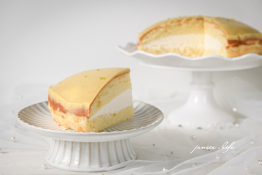 MIMIAN瞇瞇眼｜最療癒的生乳波士頓派｜清爽鮮奶油+澎軟蛋糕｜台中彌月蛋糕彌月禮盒推薦｜宅配甜點 - 潔妮食旅生活