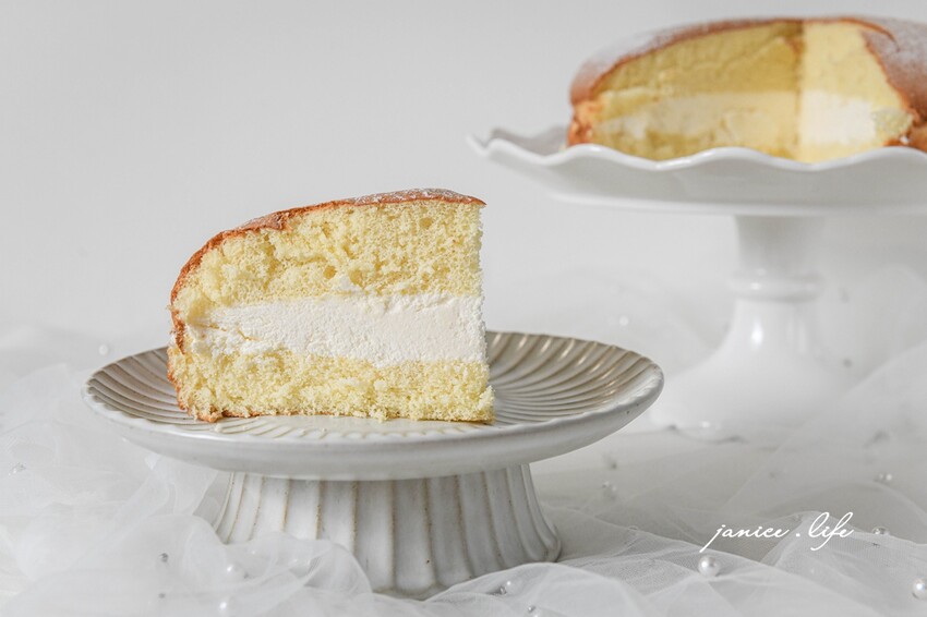 MIMIAN瞇瞇眼｜最療癒的生乳波士頓派｜清爽鮮奶油+澎軟蛋糕｜台中彌月蛋糕彌月禮盒推薦｜宅配甜點 - 潔妮食旅生活