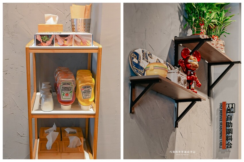 台中美式漢堡現點現做juicy會滴汁！薯條或沙拉二選一，還有無限暢飲喝到飽