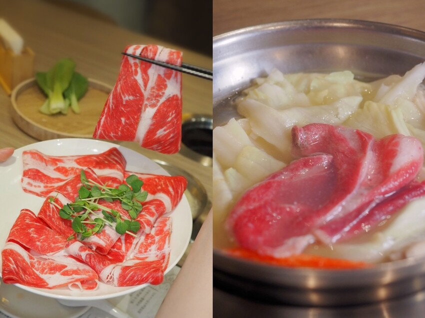 永春火鍋推薦《Shavu刷刷火鍋》每日現熬蔬果昆布湯頭，肉品堅持保有口感厚度，搭配日式清爽沾醬